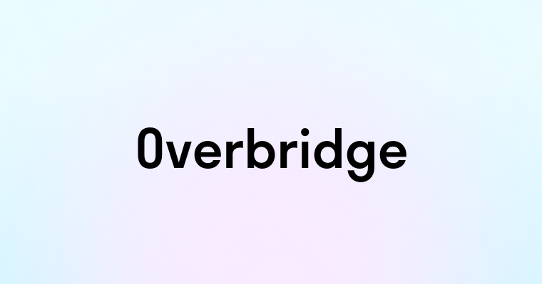 Overbridge