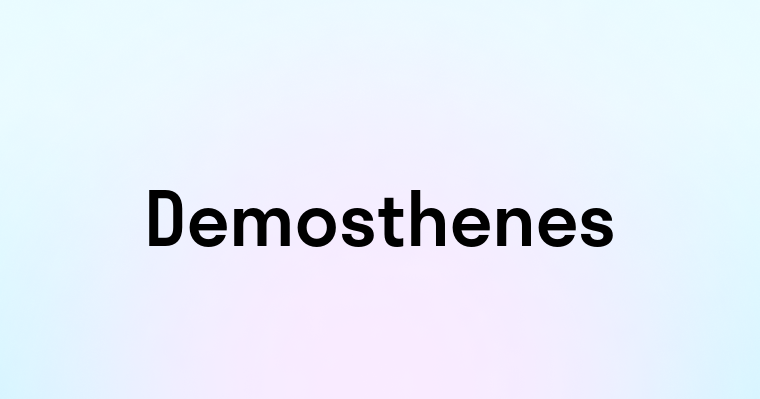 Demosthenes