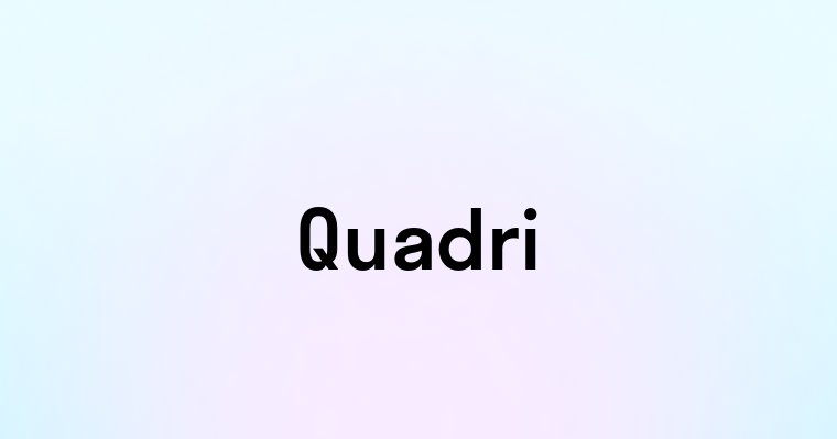 Quadri