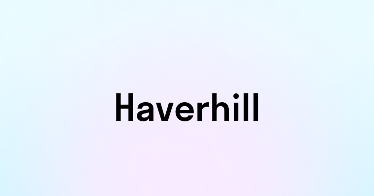 Haverhill