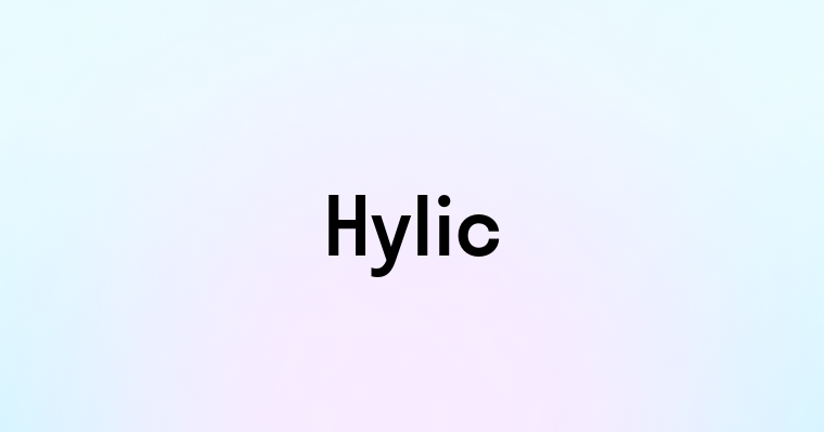 Hylic