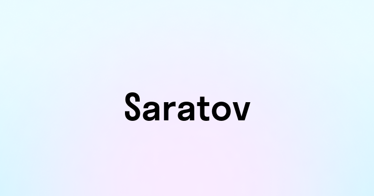 Saratov