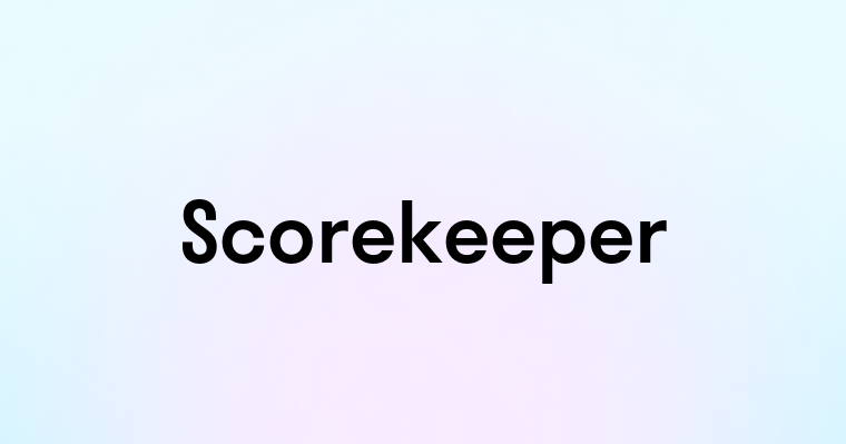 Scorekeeper