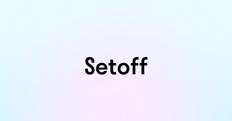 Setoff