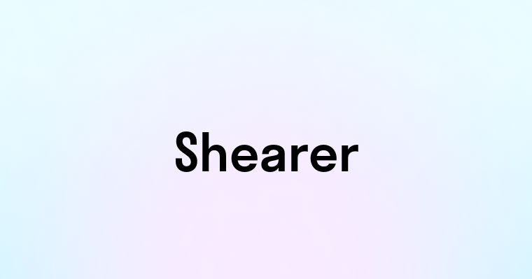 Shearer