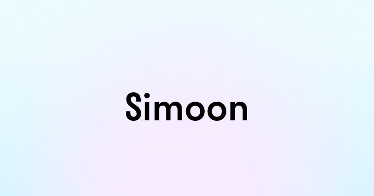 Simoon