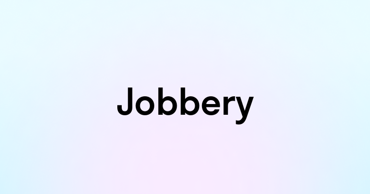 Jobbery