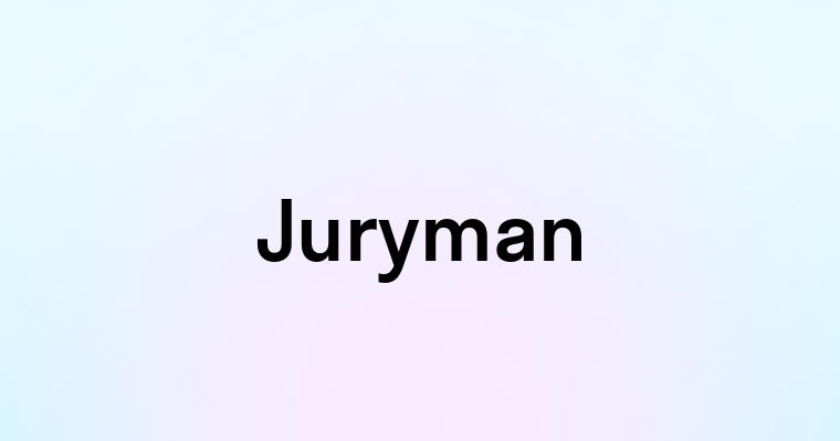 Juryman