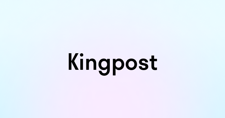 Kingpost