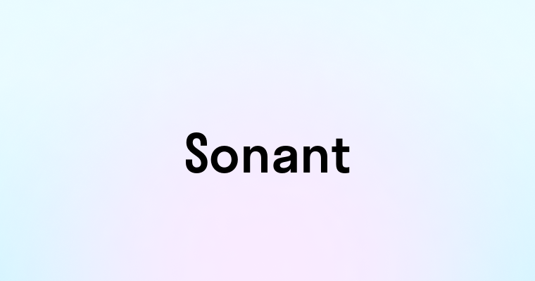 Sonant