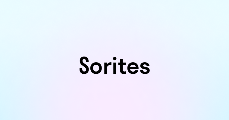 Sorites