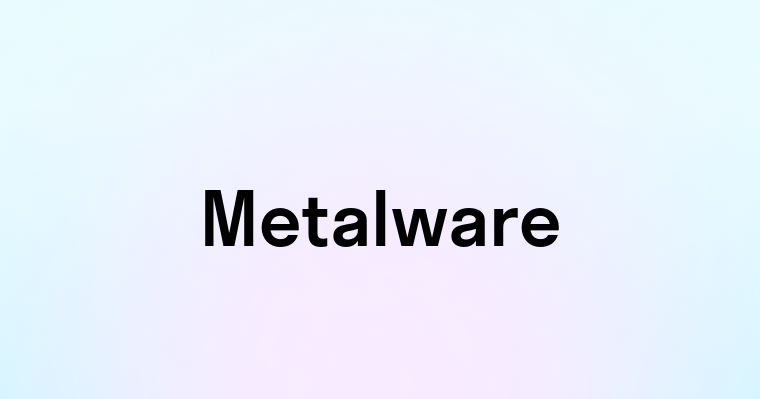 Metalware