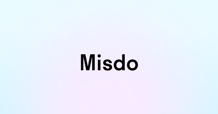 Misdo