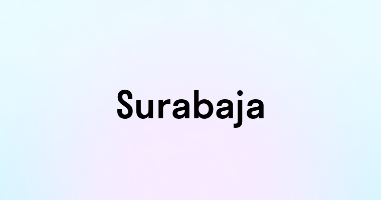 Surabaja