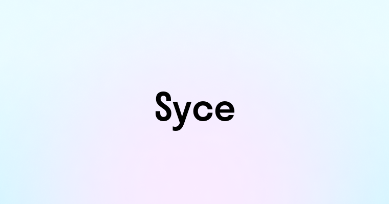 Syce