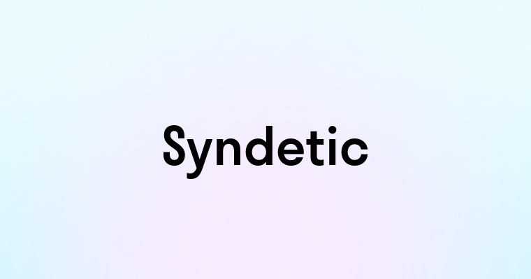 Syndetic