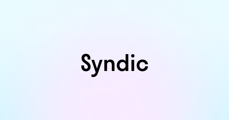 Syndic