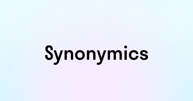 Synonymics