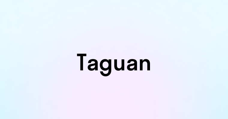 Taguan