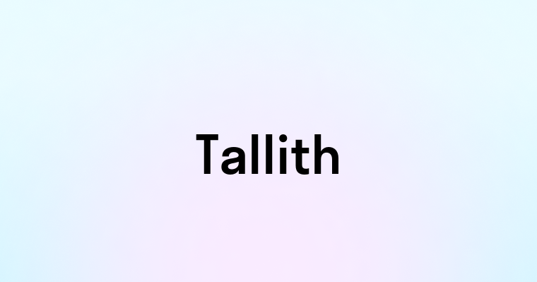 Tallith