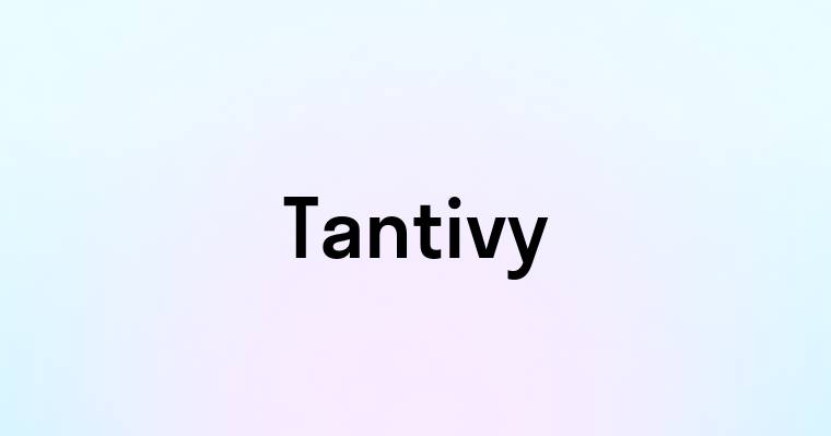 Tantivy