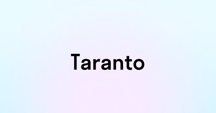 Taranto