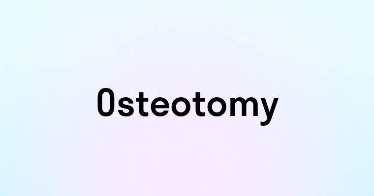 Osteotomy