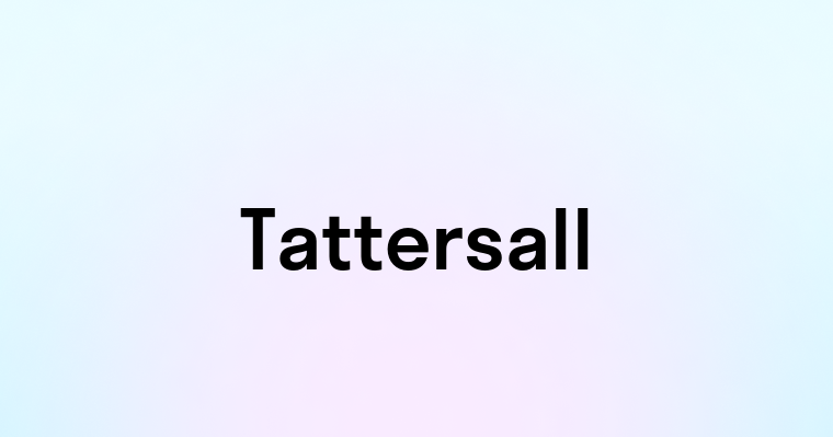 Tattersall