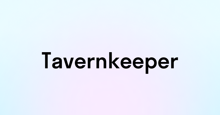 Tavernkeeper