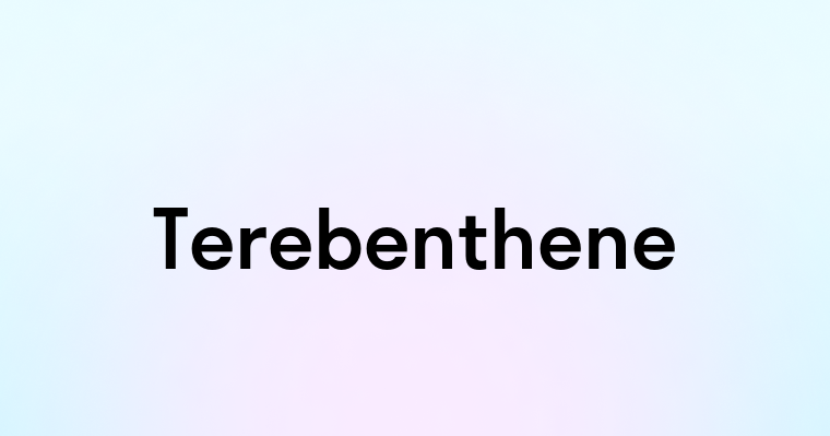 Terebenthene