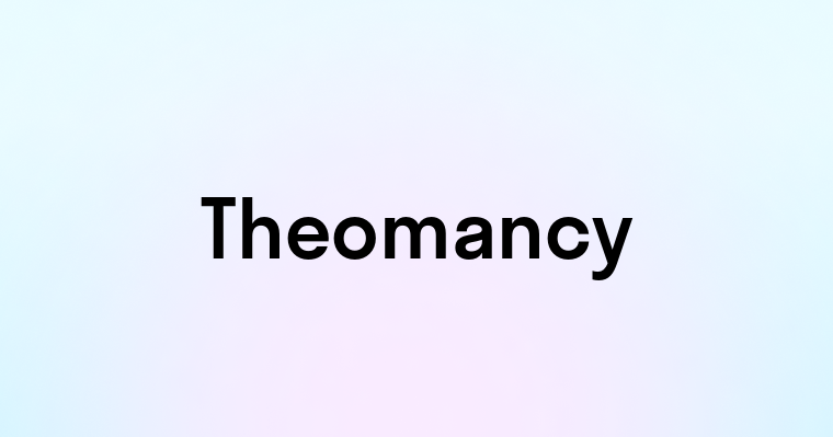 Theomancy