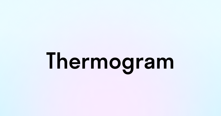 Thermogram