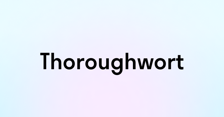 Thoroughwort