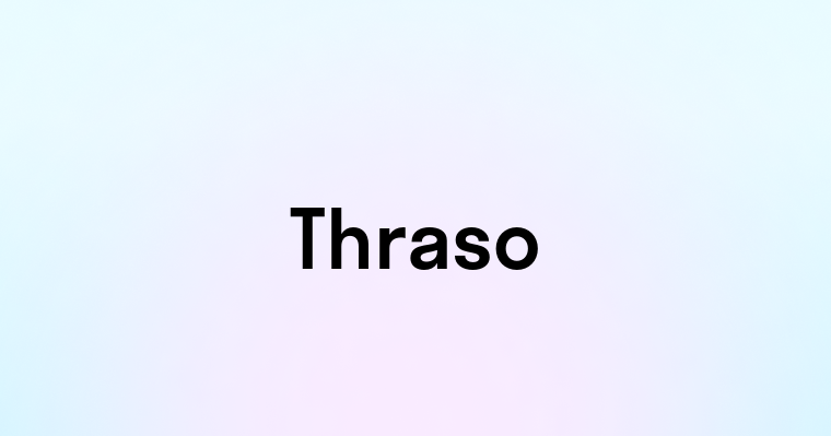 Thraso