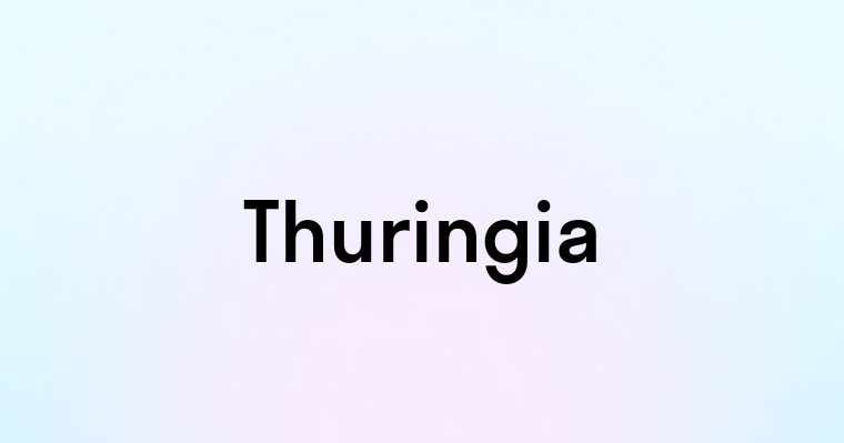 Thuringia