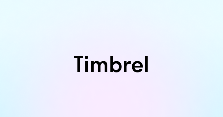 Timbrel