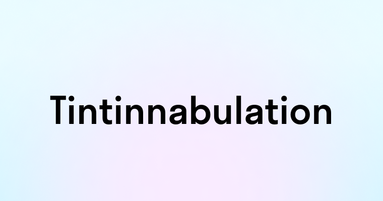 Tintinnabulation