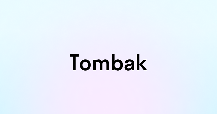 Tombak