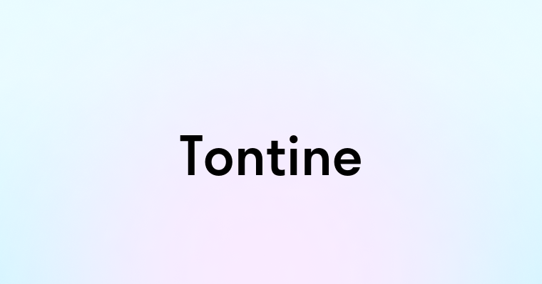 Tontine