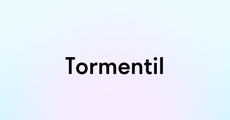 Tormentil