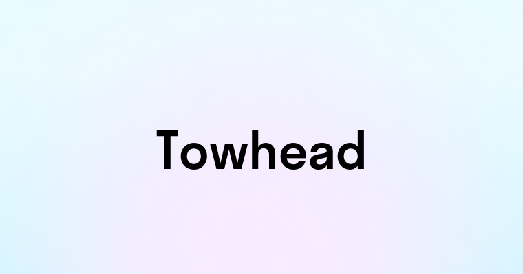 Towhead