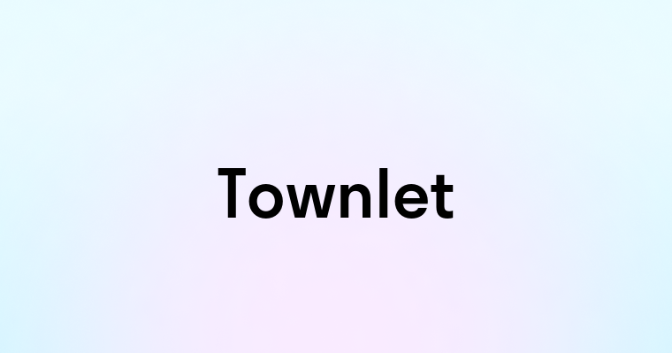 Townlet