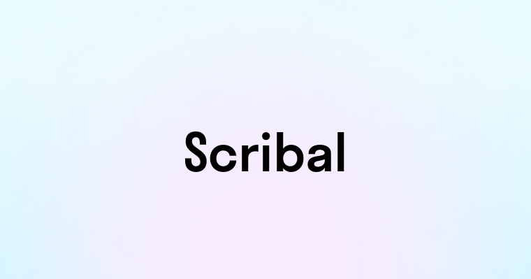 Scribal