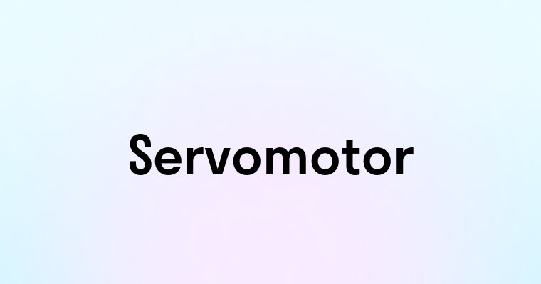 Servomotor