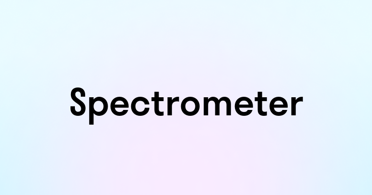 Spectrometer