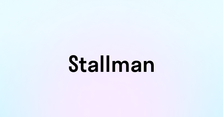 Stallman