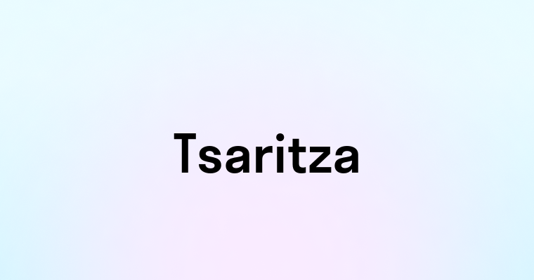 Tsaritza