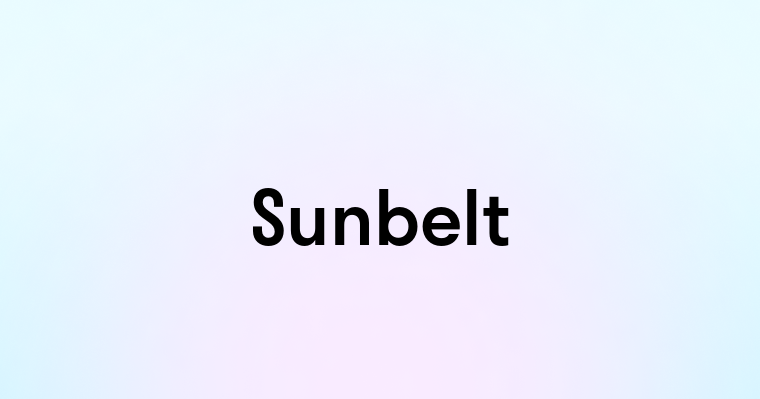 Sunbelt