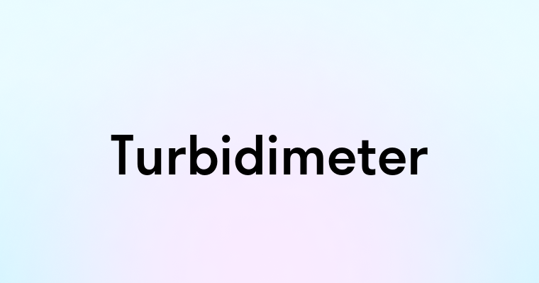 Turbidimeter