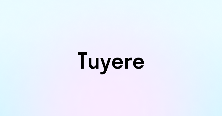 Tuyere